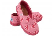    Classics Butterfly Pink Canvas Tiny Toms Toms