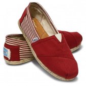   University Red Rope Sole  Toms